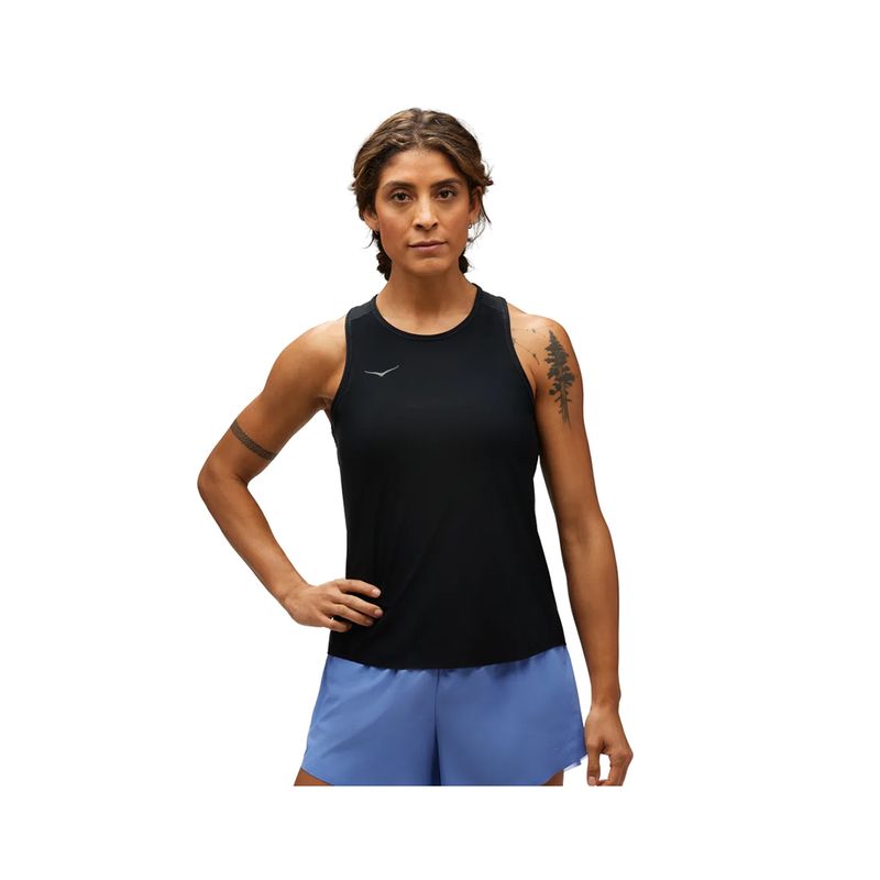 HOKA - Polera Hoka Airolite Run Mujer Black