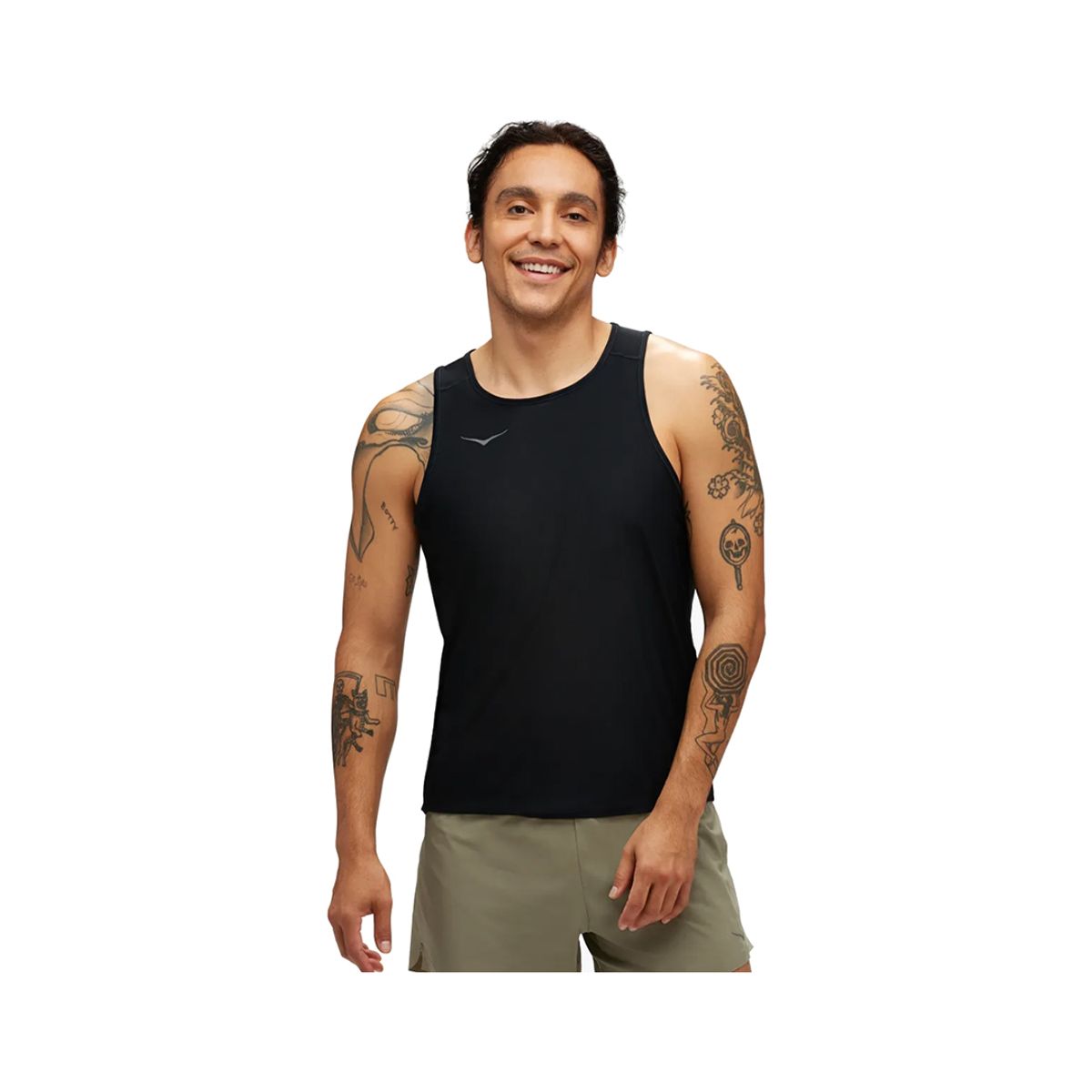 HOKA - Polera Hoka Airolite Hombre Black