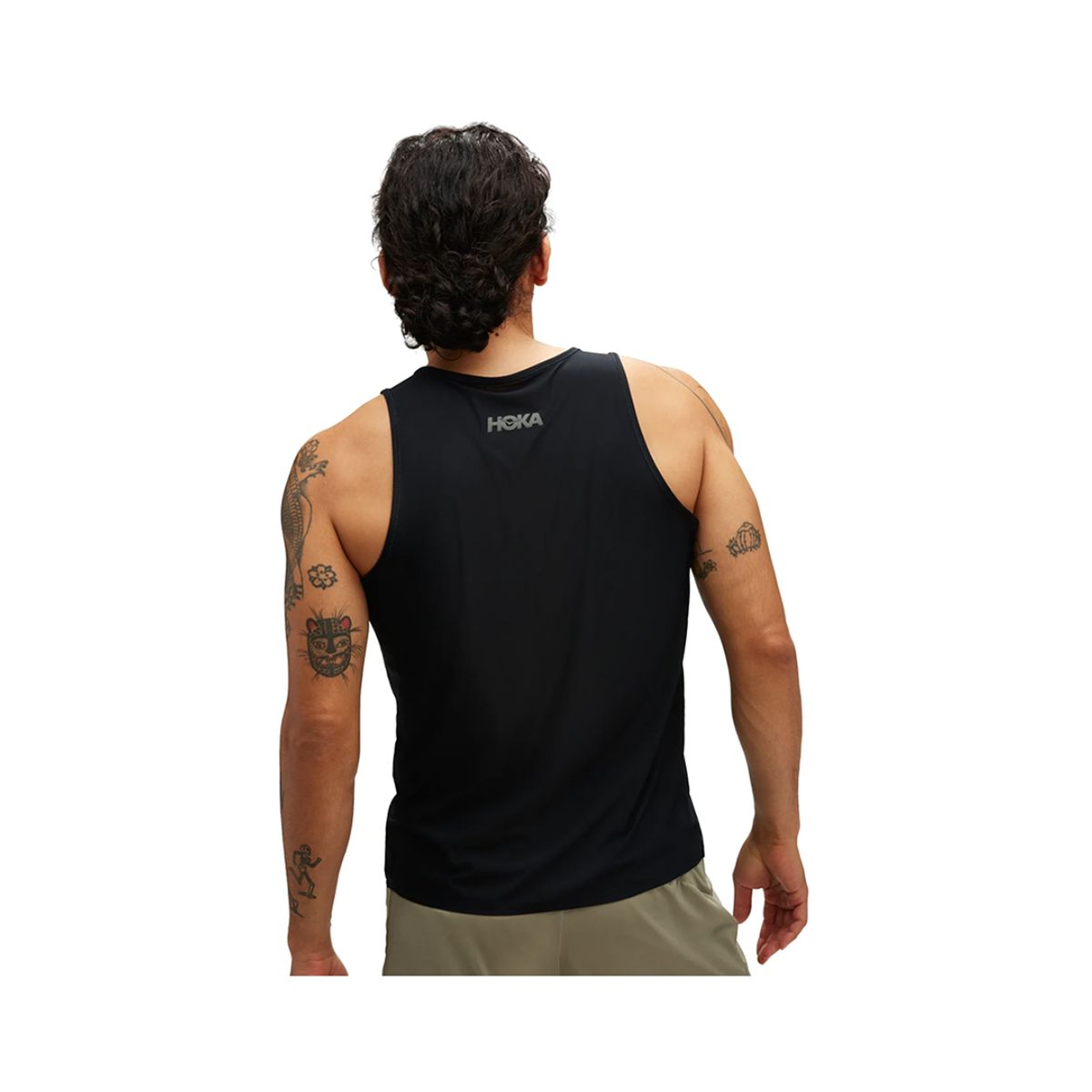 HOKA - Polera Hoka Airolite Hombre Black