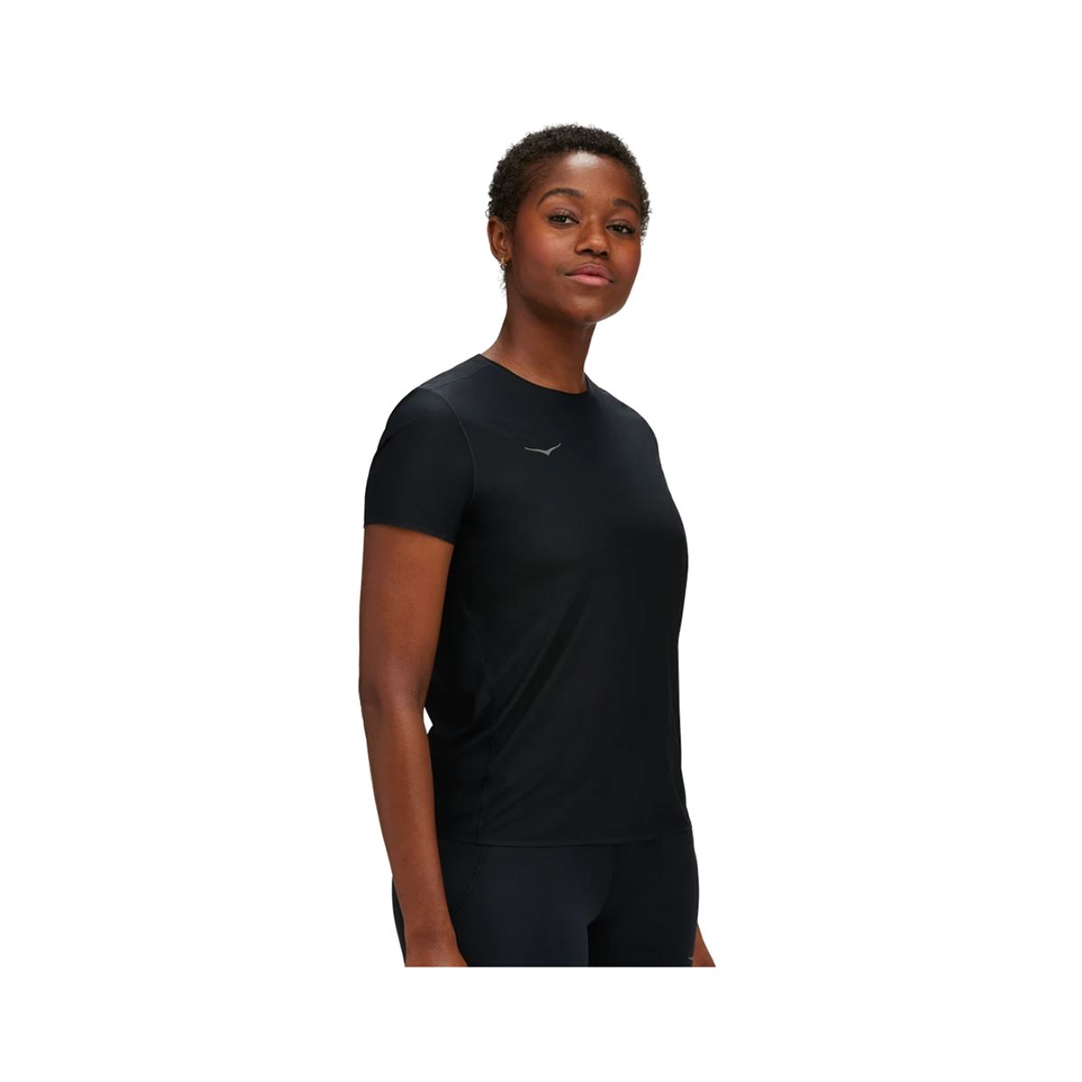 HOKA - Polera Hoka Chile Airolite Run Mujer Black