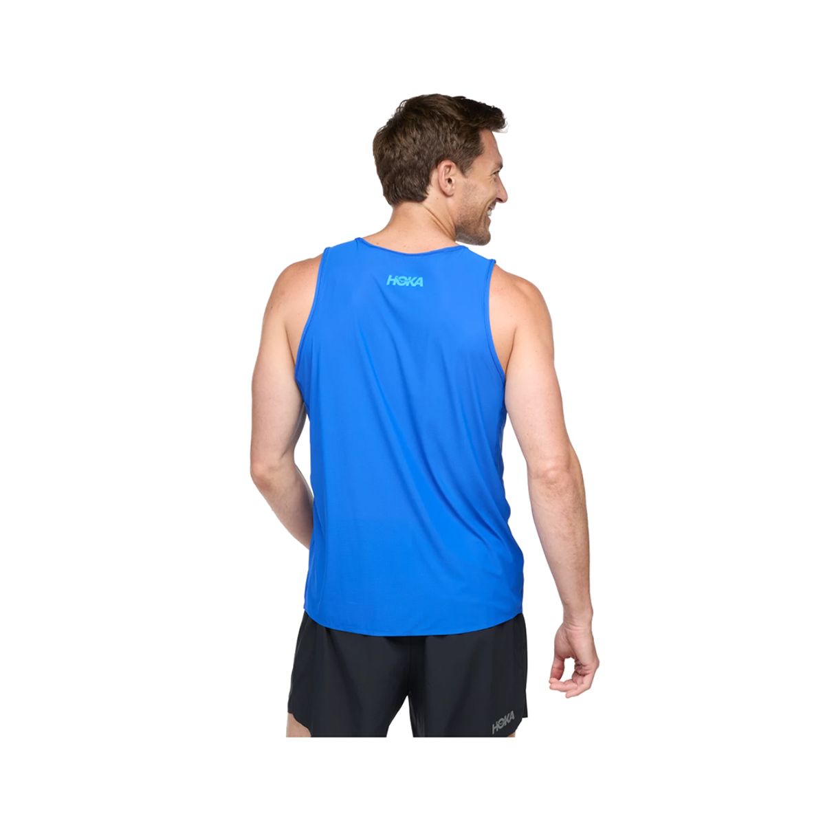 HOKA - Polera Hoka Airolite Hombre Blue
