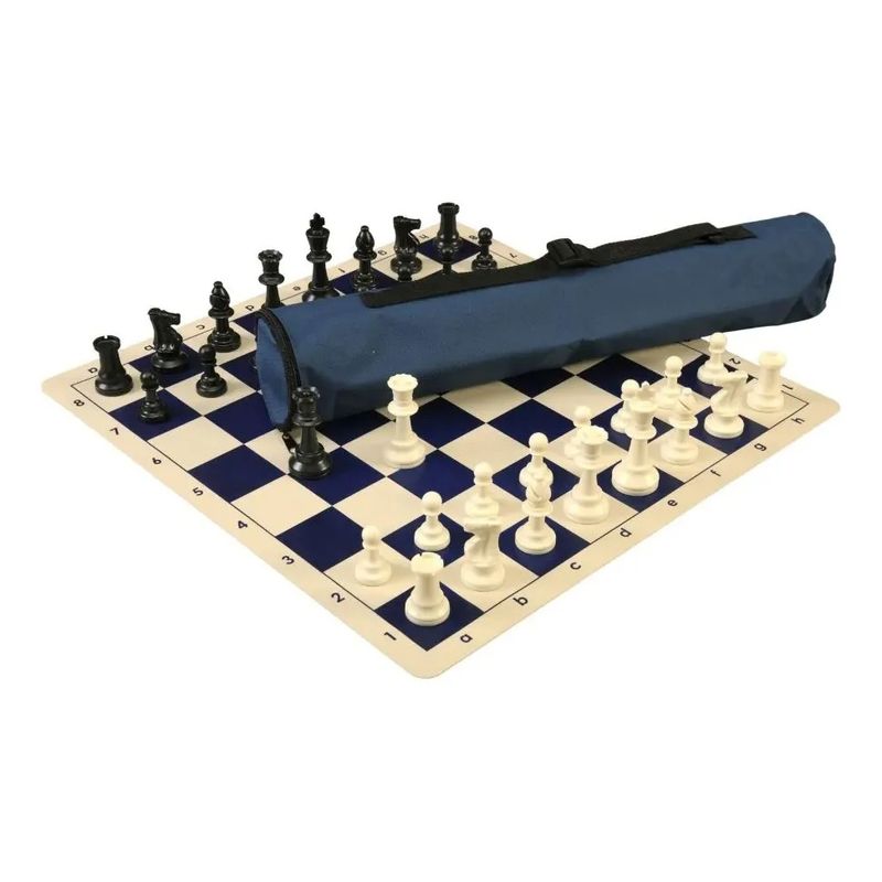 NACION AJEDREZ - Tablero De Ajedrez Profesional De Vinilo Doble Peso