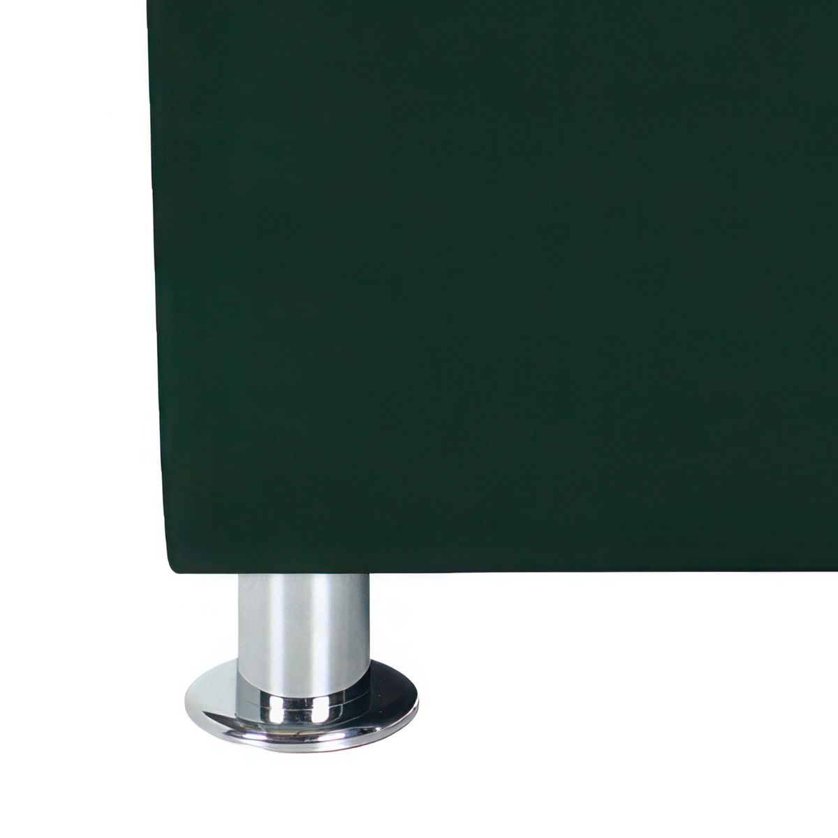 BODEVIR - Pouf Cali 1C Felpa 12 Verde Botella