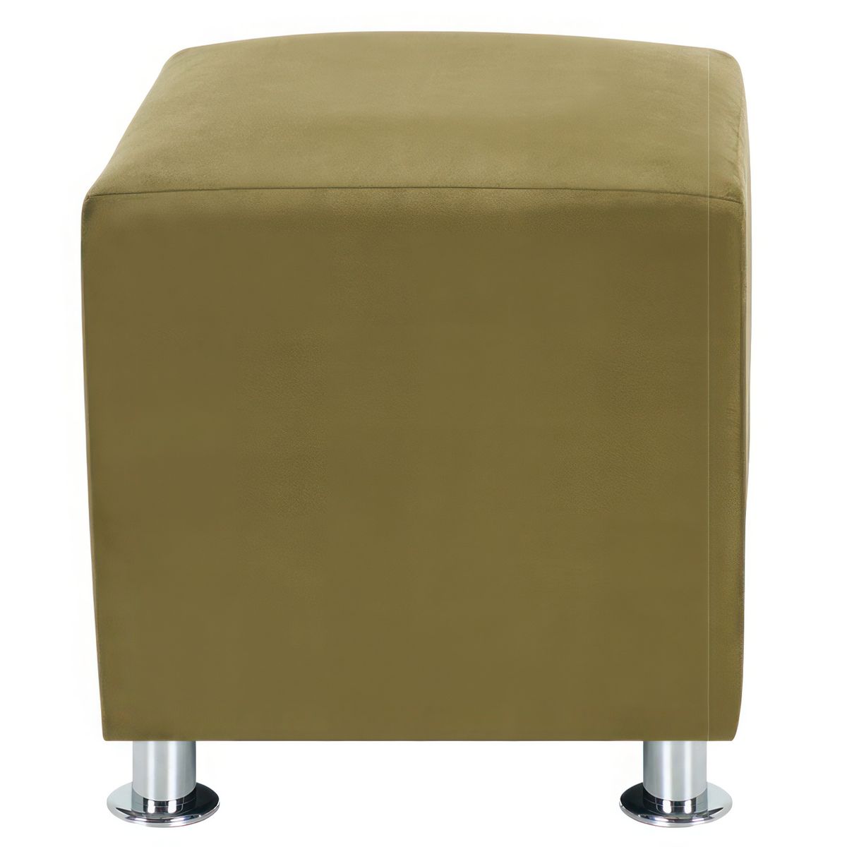 BODEVIR - Pouf Cali 1C Felpa 12 Verde Musgo