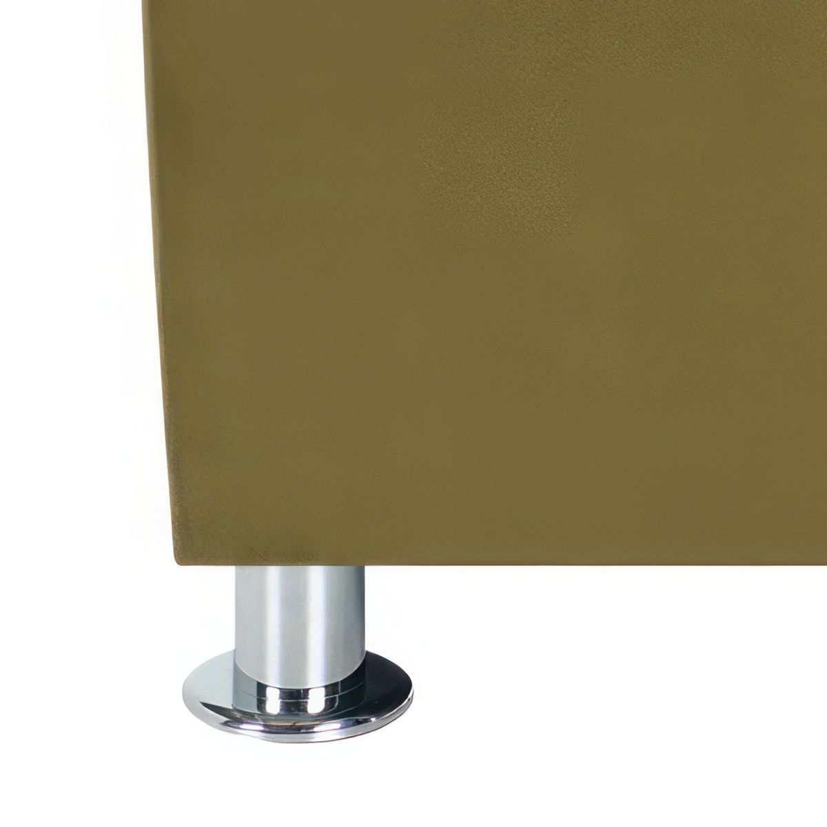 BODEVIR - Pouf Cali 1C Felpa 12 Verde Musgo