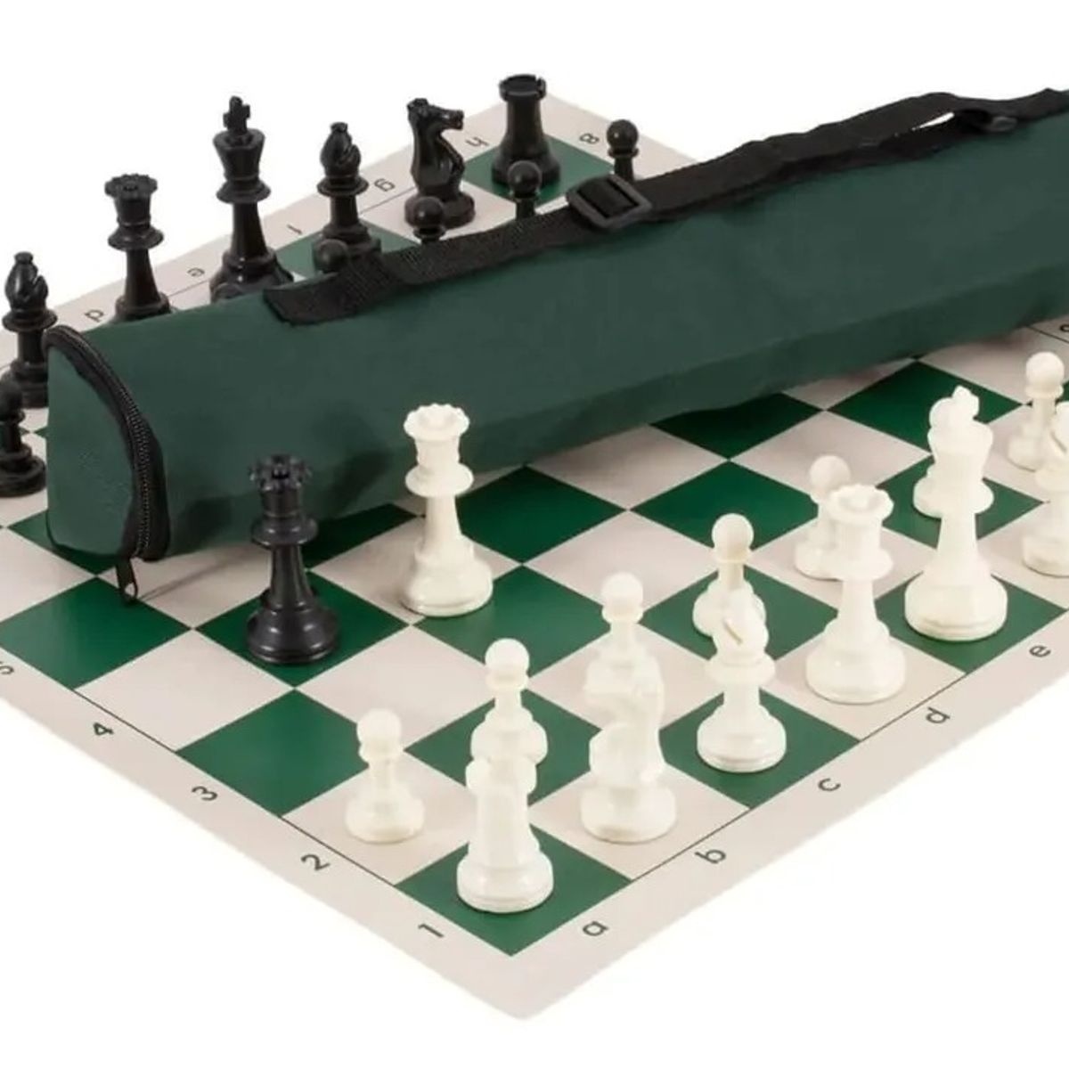 NACION AJEDREZ - Tablero De Ajedrez Profesional De Vinilo Doble Peso