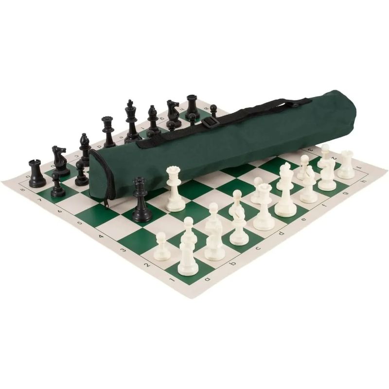 NACION AJEDREZ - Tablero De Ajedrez Profesional De Vinilo Doble Peso