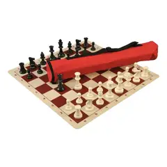 NACION AJEDREZ - Tablero De Ajedrez Profesional De Vinilo Doble Peso