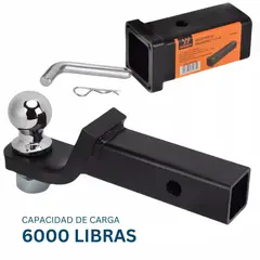 GENERICO - Kit Remolque Enganche Americano Con Receptor Ferrawyy