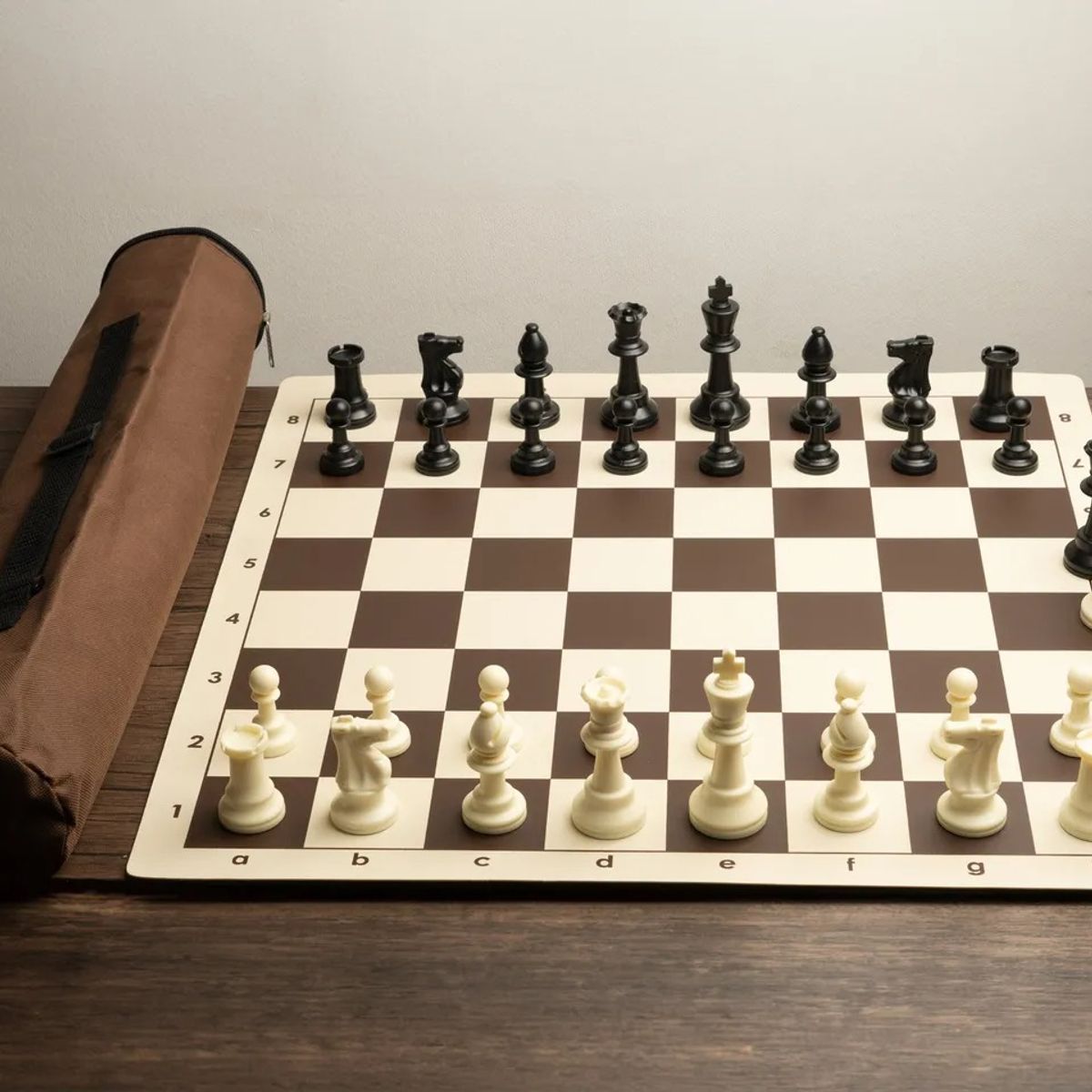 NACION AJEDREZ - Tablero De Ajedrez Profesional De Vinilo Doble Peso