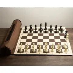 NACION AJEDREZ - Tablero De Ajedrez Profesional De Vinilo Doble Peso