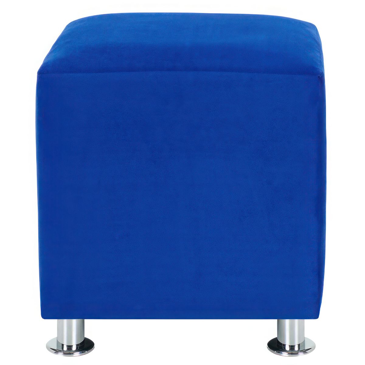 BODEVIR - Set Pouf Cali 1C Felpa 12 Azul Rey