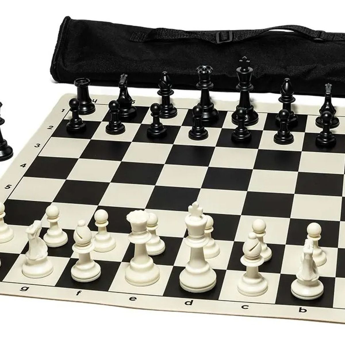 NACION AJEDREZ - Tablero De Ajedrez Profesional De Vinilo Doble Peso