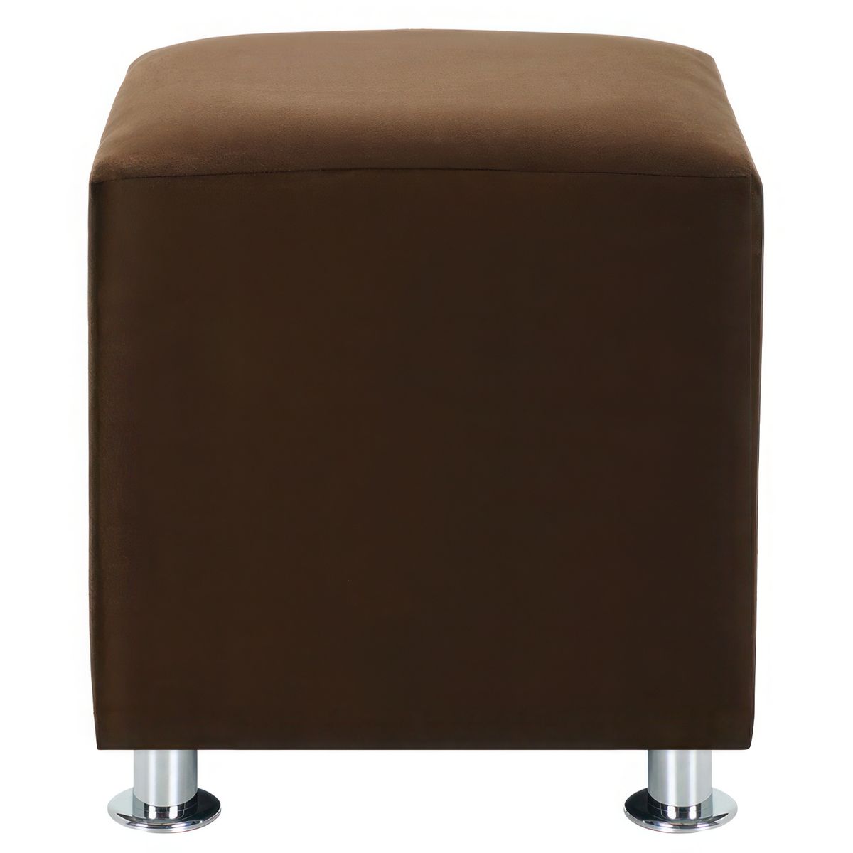 BODEVIR - Set Pouf Cali 1C Felpa 12 Chocolate