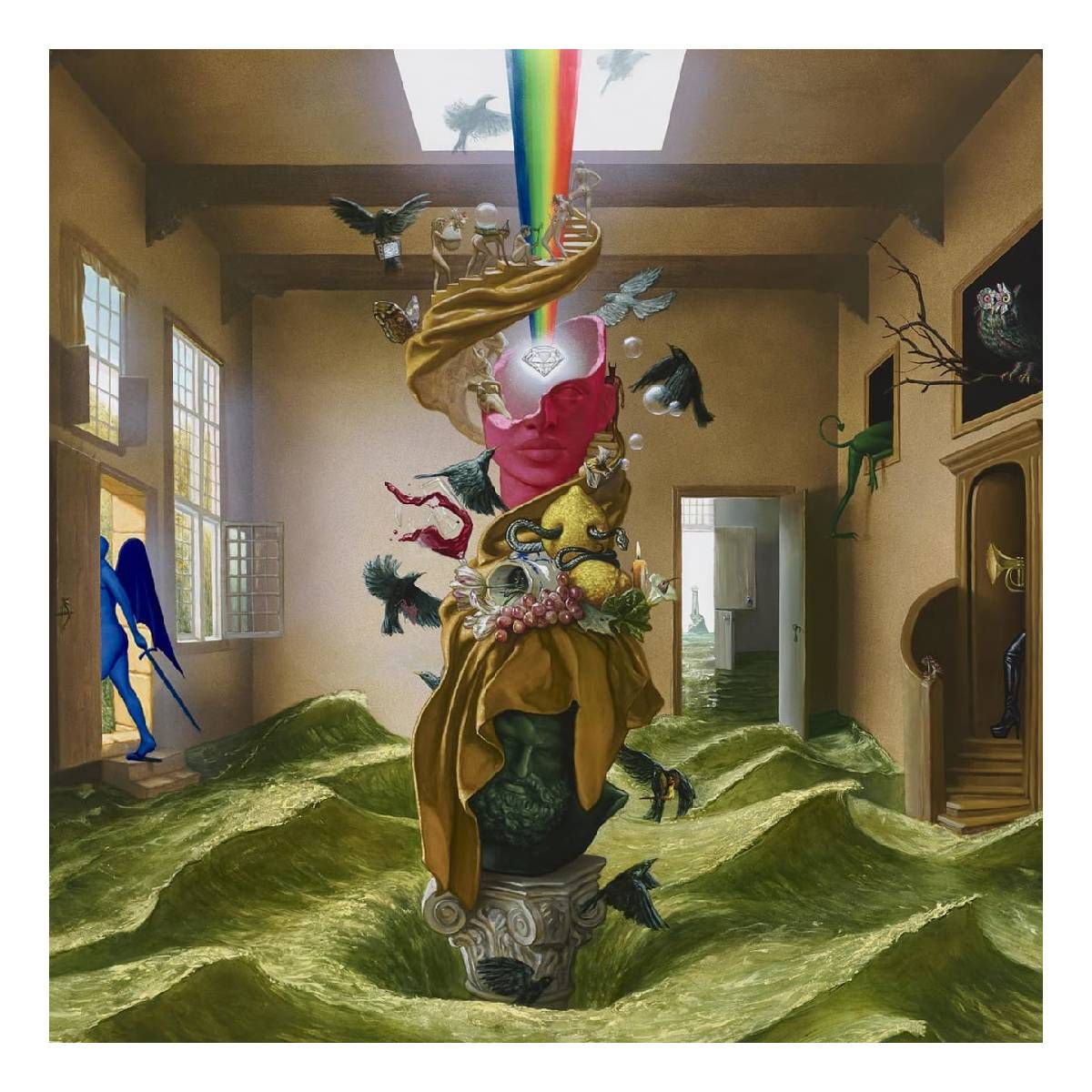 GRUPO LASER DISC - Vinilo foster the people paradise state of mind green 1lp