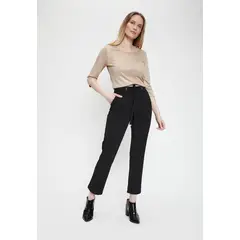 MA GRIFFE - Pantalon Negro Mujer Magriffe