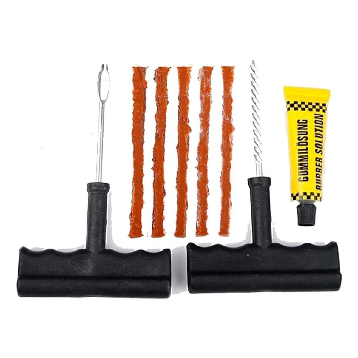 GENERICO - Kit Compresor 12v Inflado Neumaticos Y Reparación Pinchazos