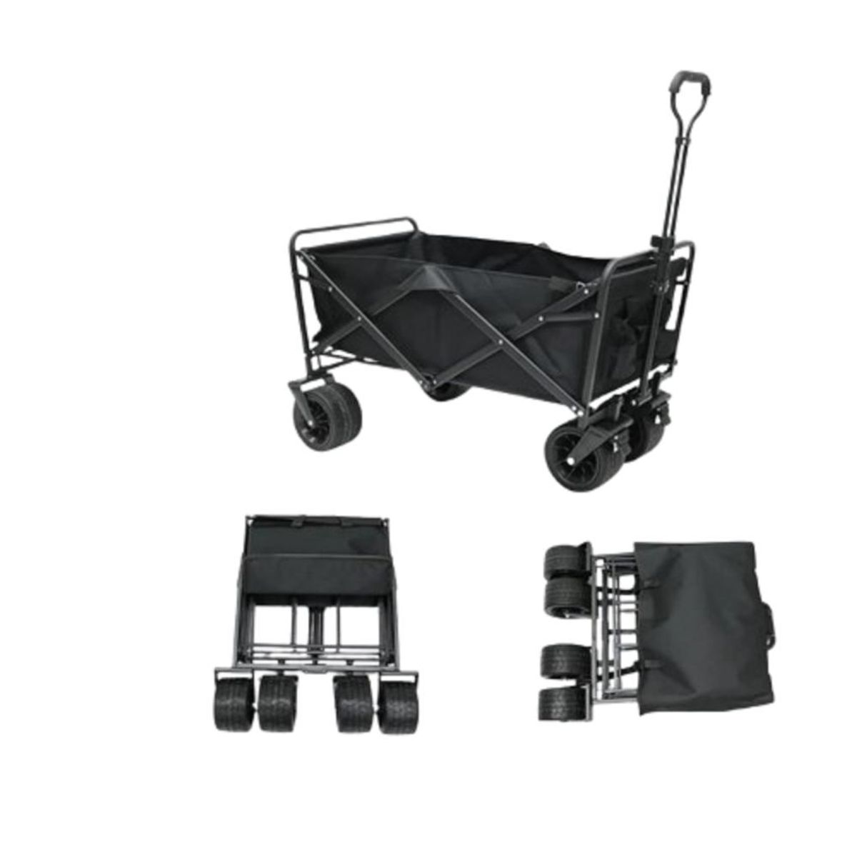 GENERICO - Carrito de Compras Plegable 8” - Ideal para Camping y Viajes