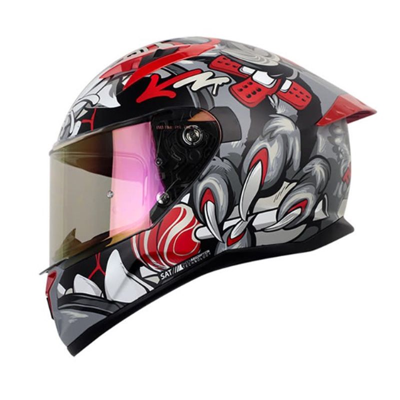 SHAFT - Casco Moto Shaft 522 sp Tiguerazo gr Mate rj integral TALLA M