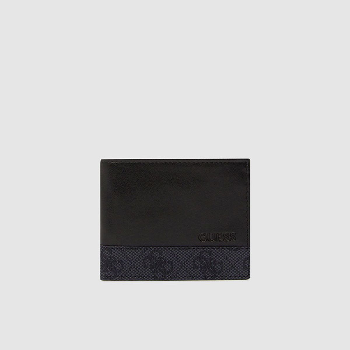 GUESS - Billetera Rfid Fabio Passcase Negro Guess