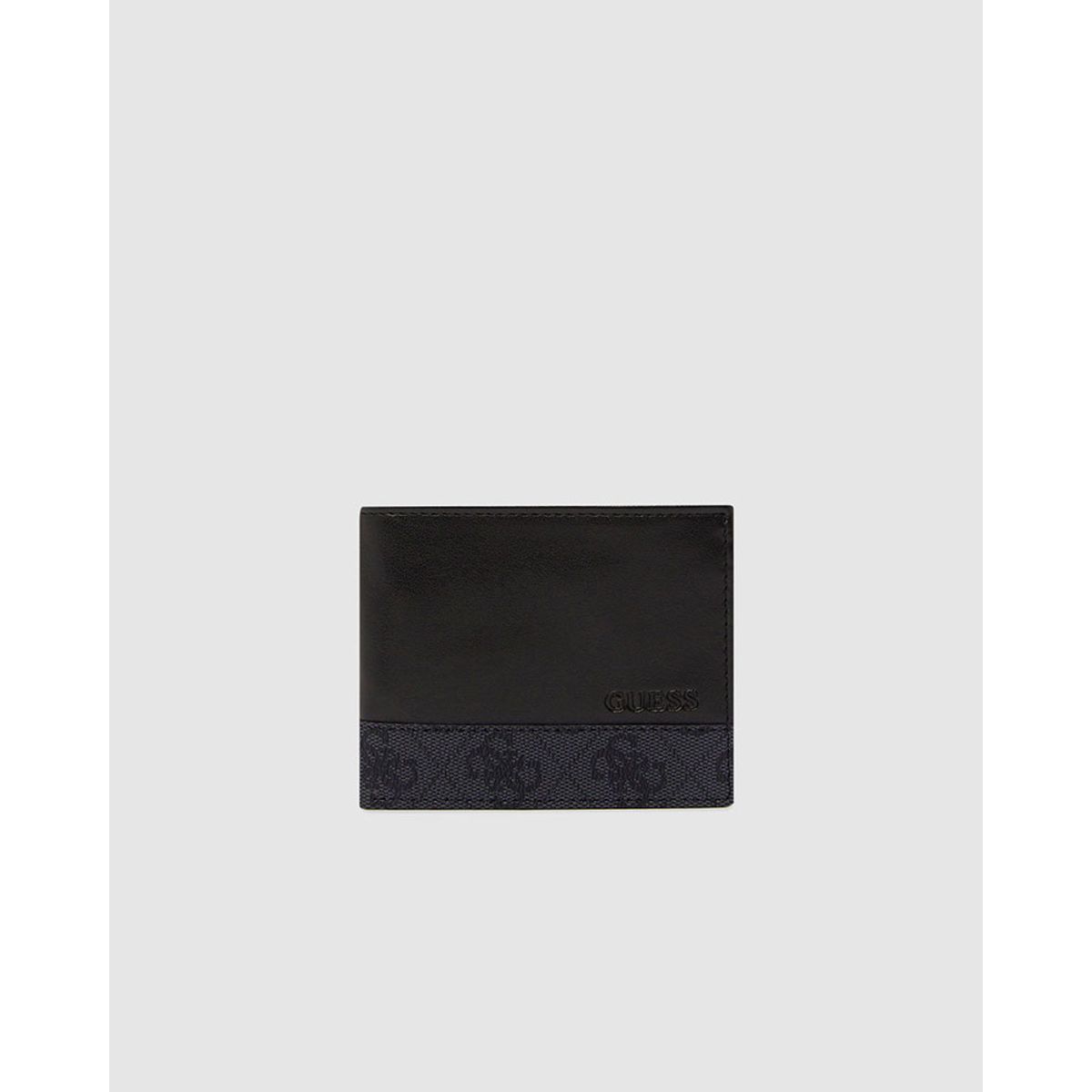 GUESS - Billetera Rfid Fabio Passcase Negro Guess