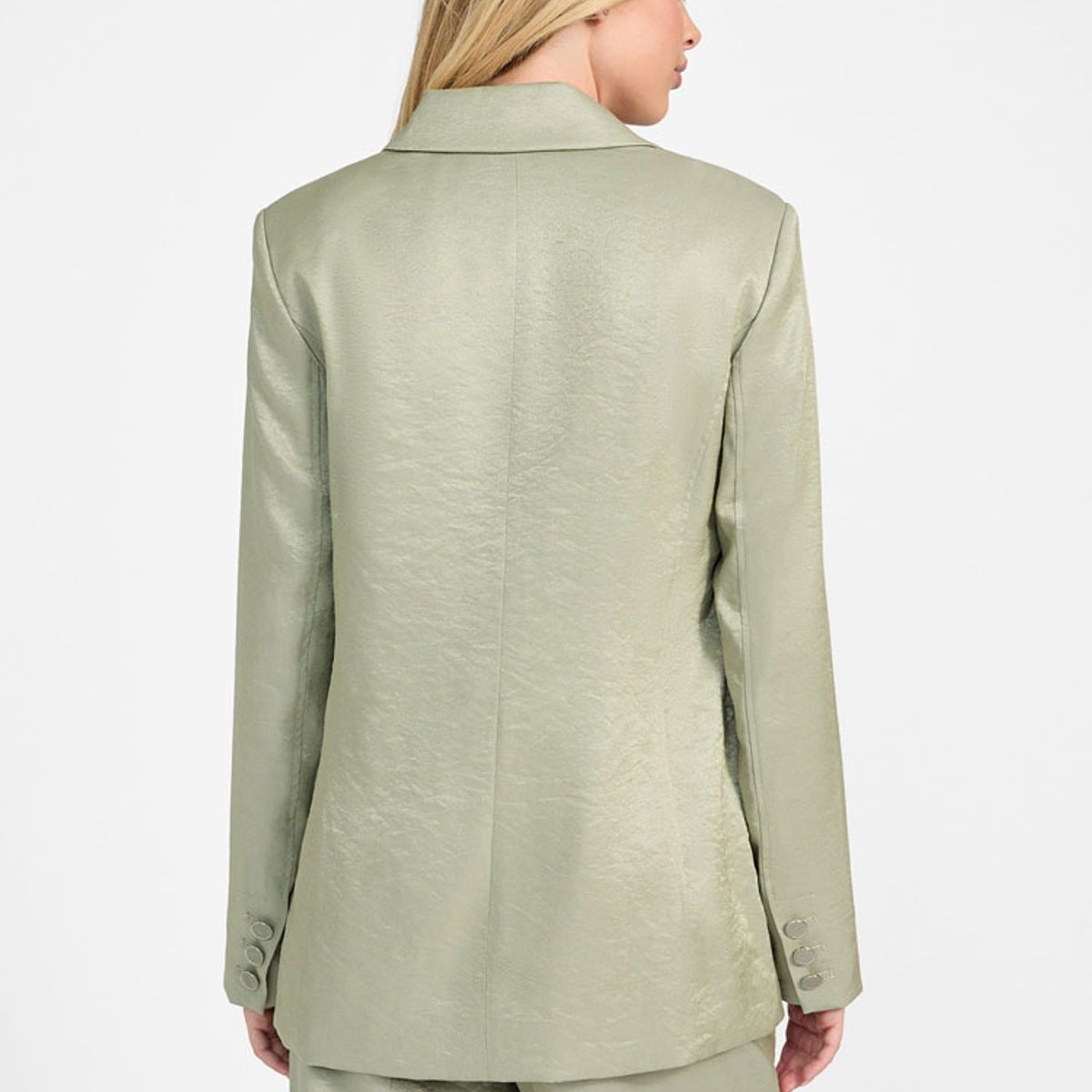 GUESS - Chaqueta Camille Perfect Blazer Verde Guess