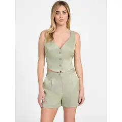 GUESS - Blusa Camille Perfect Vest Verde