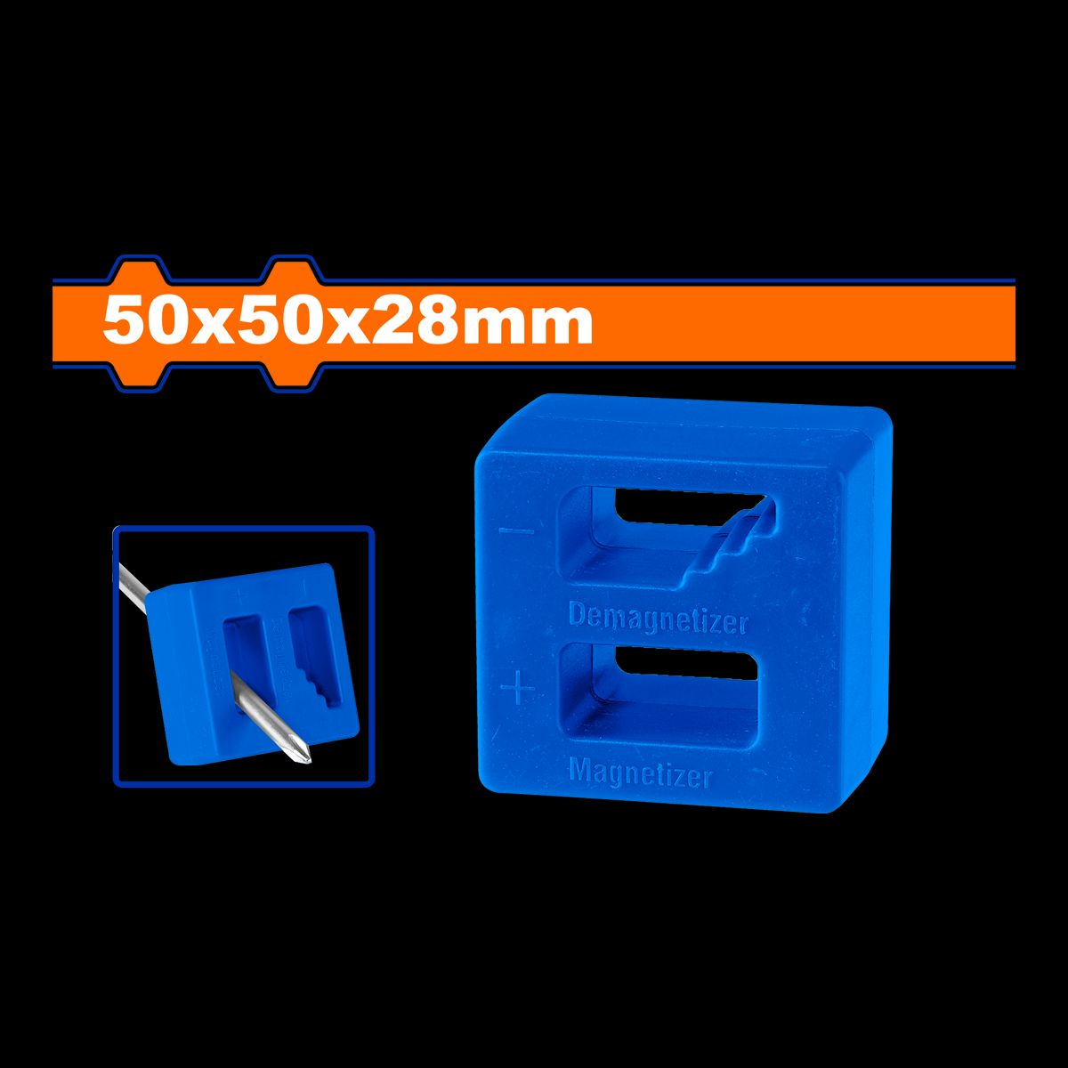 WADFOW - Magnetizador Destornillador 50x50x28 Mm Wadfow Desmagnetizad