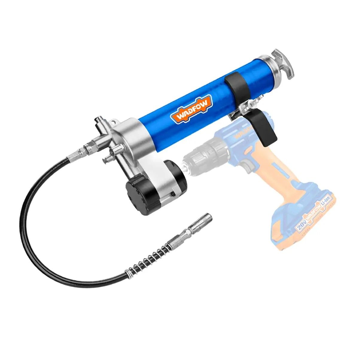WADFOW - Pistola Engrasadora Para Taladro Inalambrico 400 Cc Wadfow
