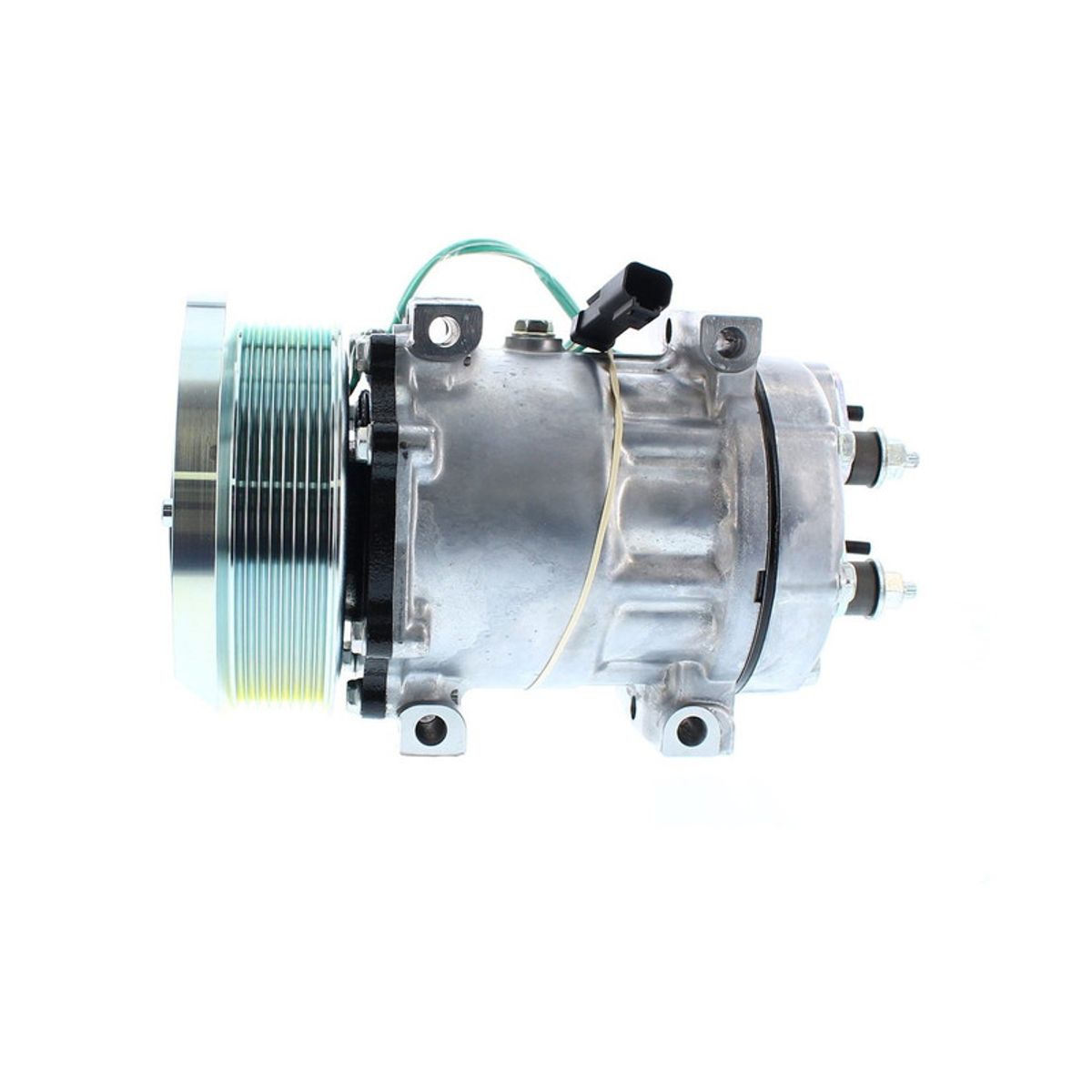 SANDEN - Compresor de AC 7H15 24v 133mm Caterpillar 4095 Sanden.