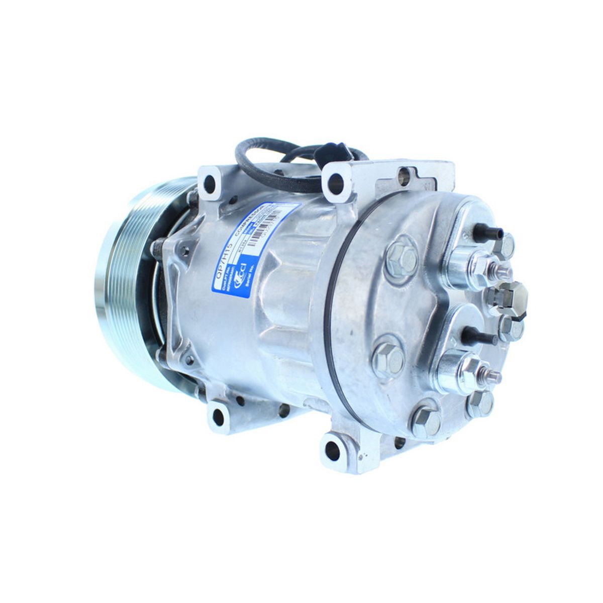 AMERICAN AIR - Compresor de AC 7H15 8pk 24v 133mm Mdirecto AM-QUE 4095.