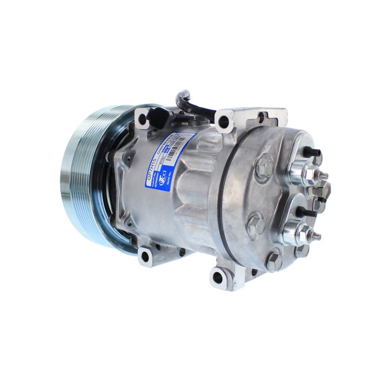 AMERICAN AIR - Compresor de AC 7H15 8PK 24V 152MM LARGO AM-QUE 4250.