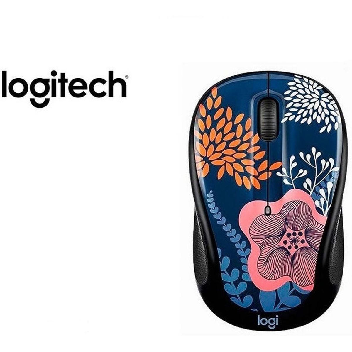 LOGITECH - Mouse Logitech Inalambrico M317 Blue Floral