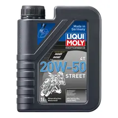 LIQUI MOLY - Aceite 20w - 50 Motorbike Basic Street 4t