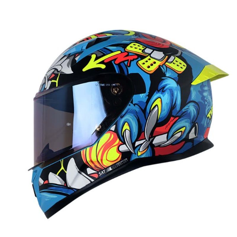 SHAFT - Casco Moto Shaft 522 sp Tiguerazo az.cl Mate am.n integral TALLA L