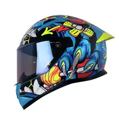 SHAFT - Casco Moto 522 sp Tiguerazo az.cl Mate am.n integral TALLA L