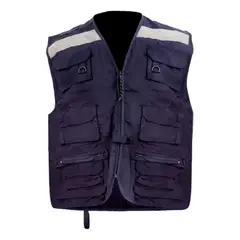 ACTIVEX - Chaleco Geologo Poplin Azul Marino