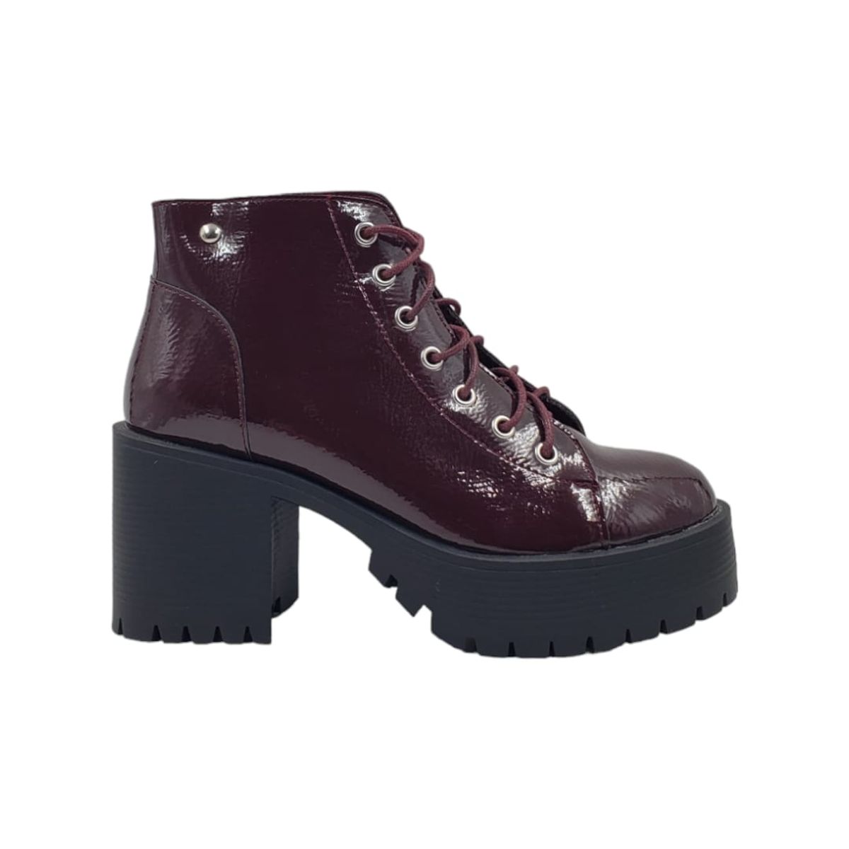 HERIEL - Botín Burdeos Plataforma Mujer