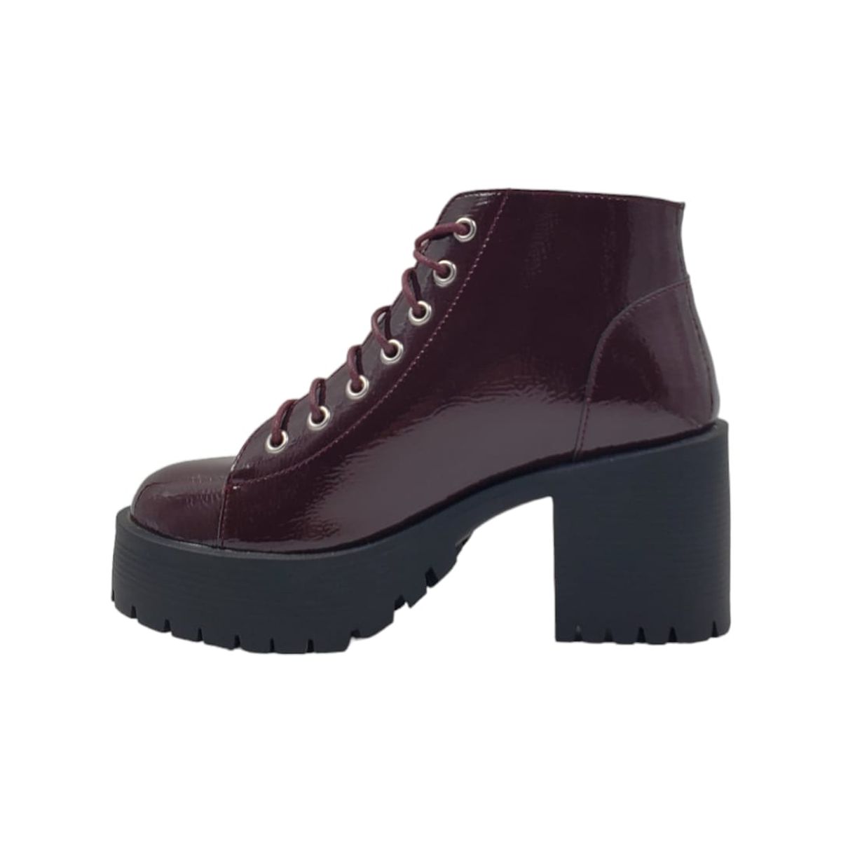 HERIEL - Botín Burdeos Plataforma Mujer