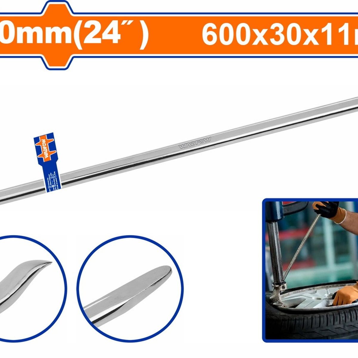 WADFOW - Barra Desmontadora De Neumaticos 24 Pulgadas Wadfow.