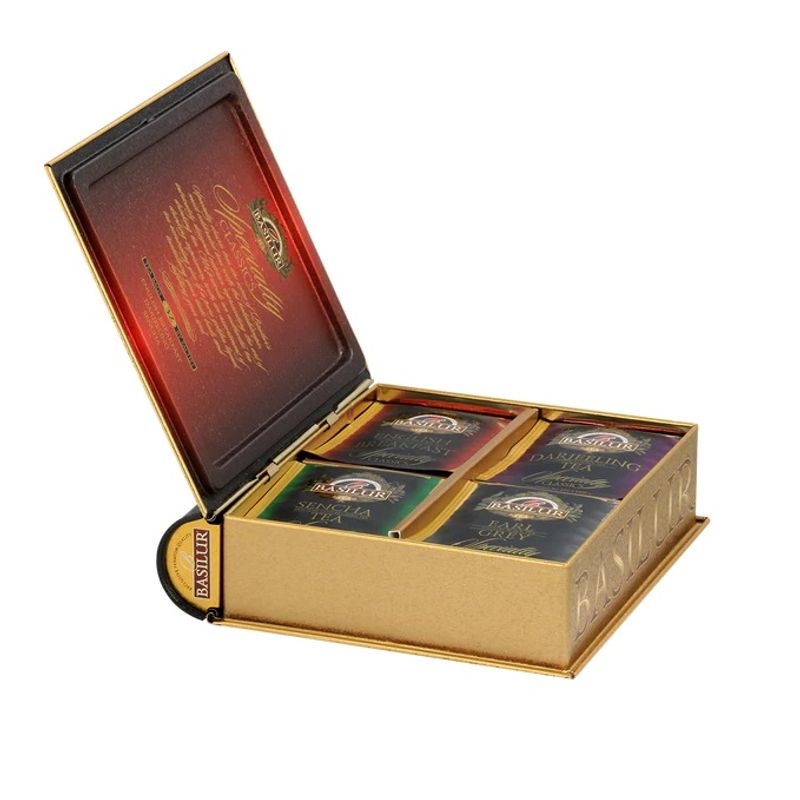 BASILUR - Libro de tés clásicos especiales - 32 bolsitas Basilur