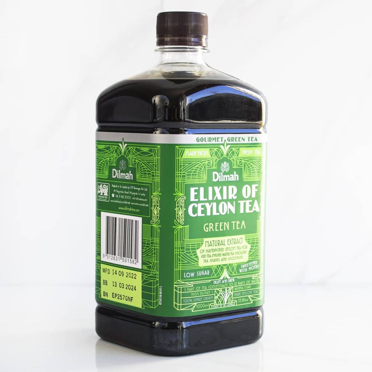 DILMAH - Concentrado de Te Verde Dilmah 1 lt