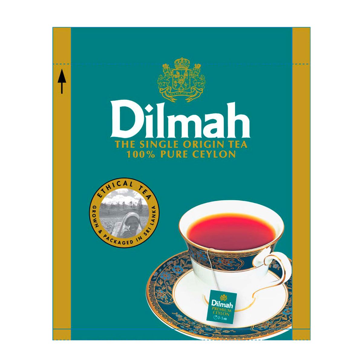 DILMAH - 500 Bolsitas Te Negro Ceylon Pure Premium Dilmah