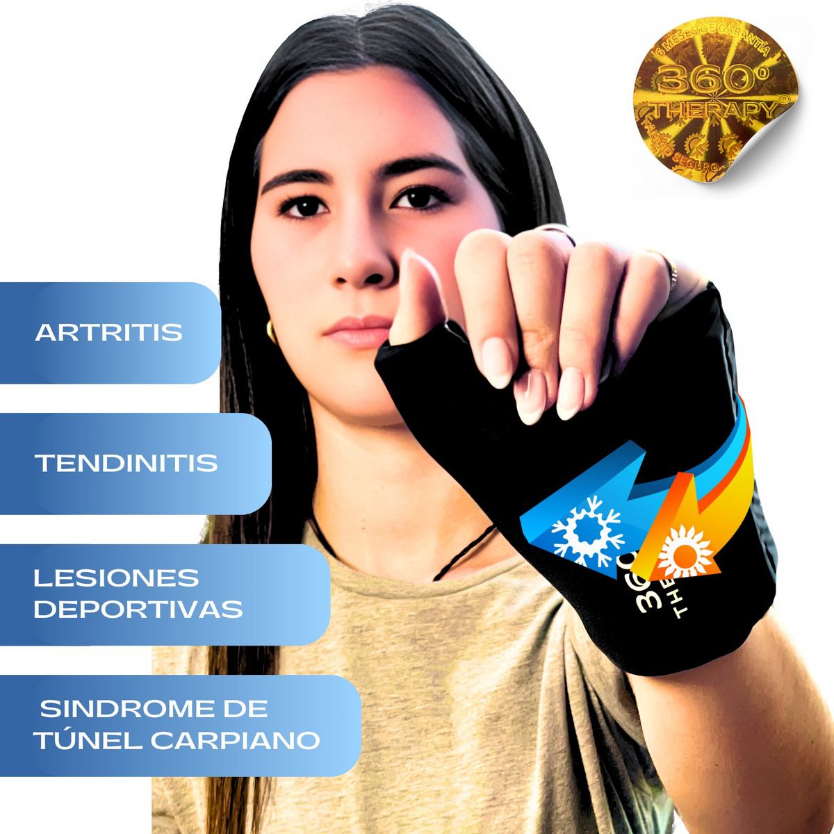 360 THERAPY - Compresa De Gel Para Manos Y Pies Calidad 360° Therapy®