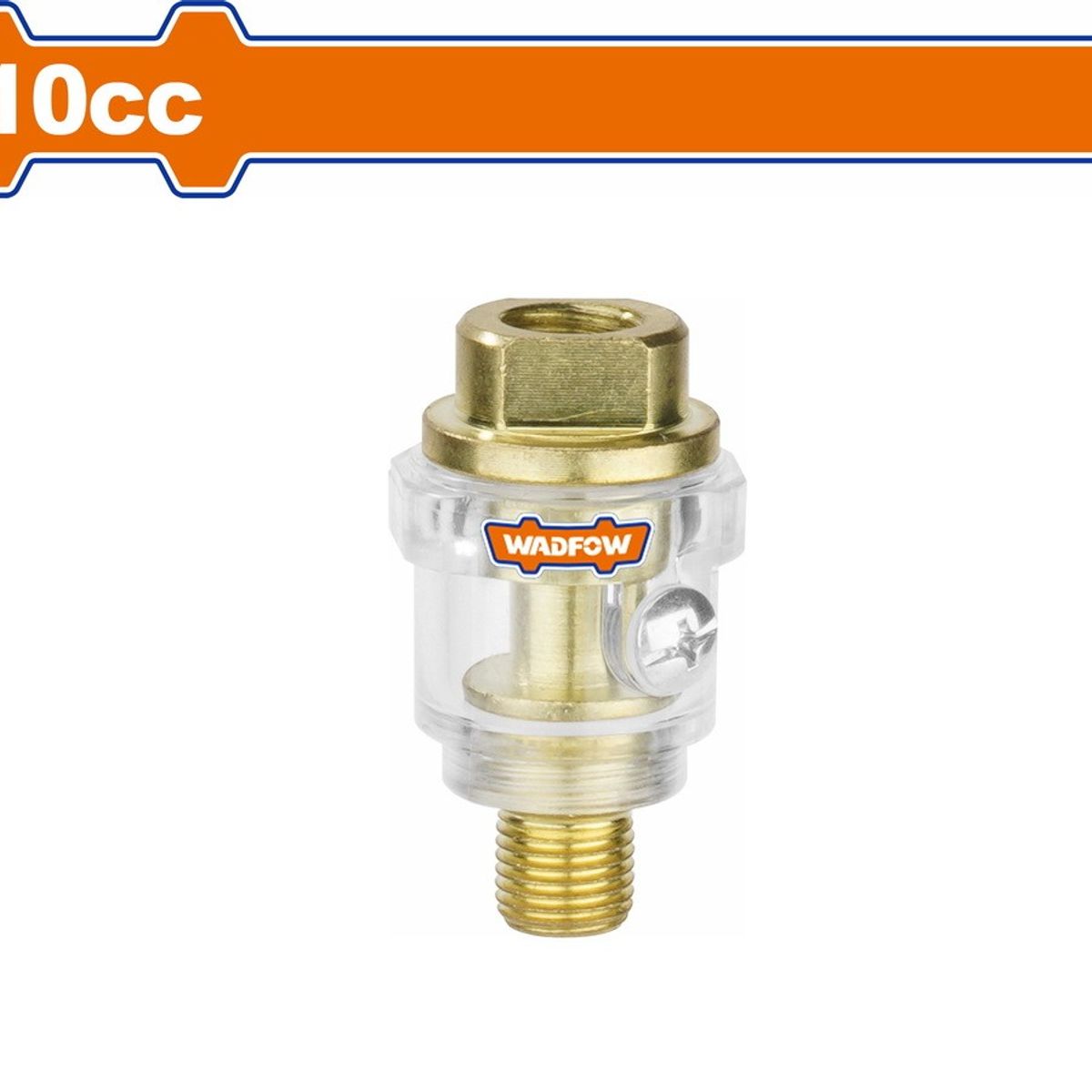 WADFOW - Lubricador Herramientas Neumaticas 10 Cc 1/4 Pulgadas Wadfow