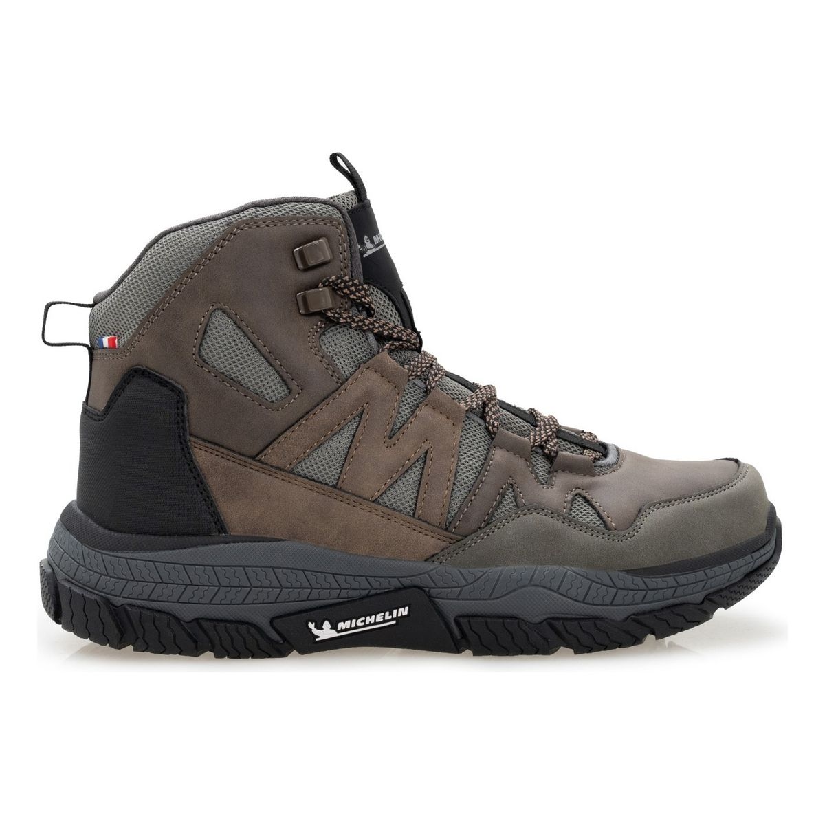 MICHELIN FOOTWEAR - Zapatilla Botín Casual Urbano Hombre Caqui Michelin Df10