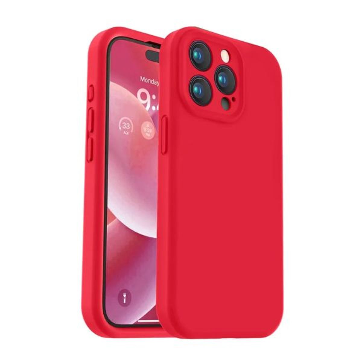 GENERICO - Carcasas Para iPhone 15 Pro Silicona Slim Full Protection.