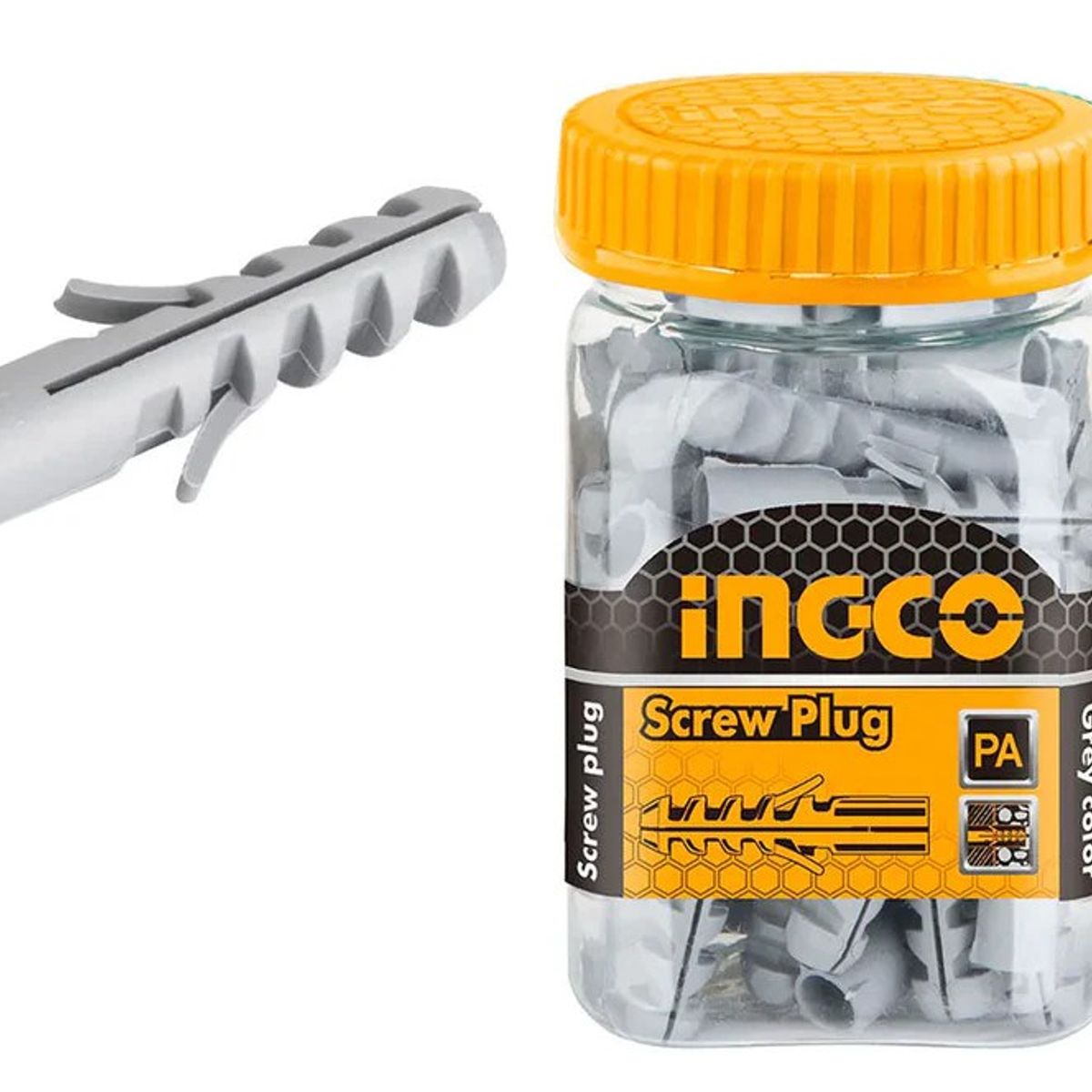 INGCO - Tarugos 40 Piezas Ingco 10x50 Mm Hwsp1005011 Tapon Roscado