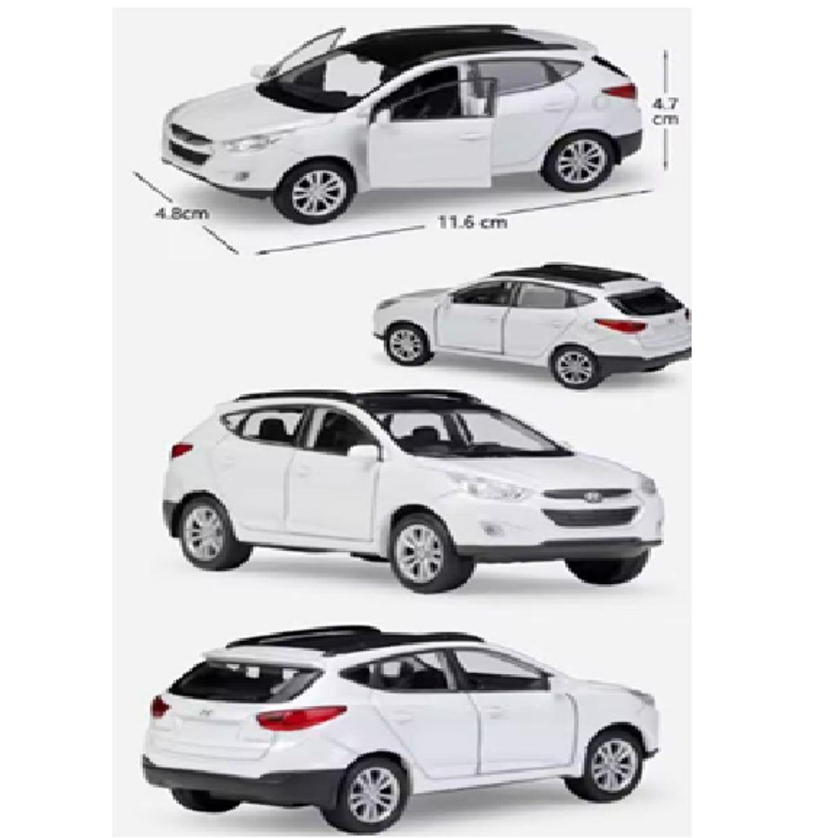 WELLY - Camioneta de colección Hyundai Tucson escala 136