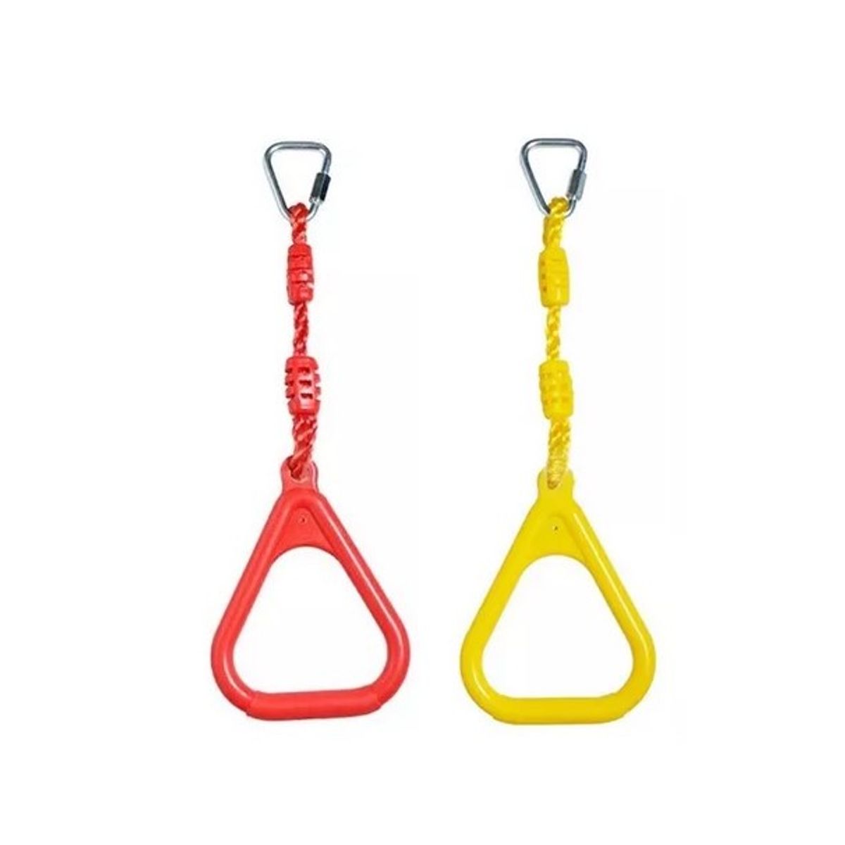 JUGUETON - Anillas con Cuerda y Mosquetones 2 Unidades